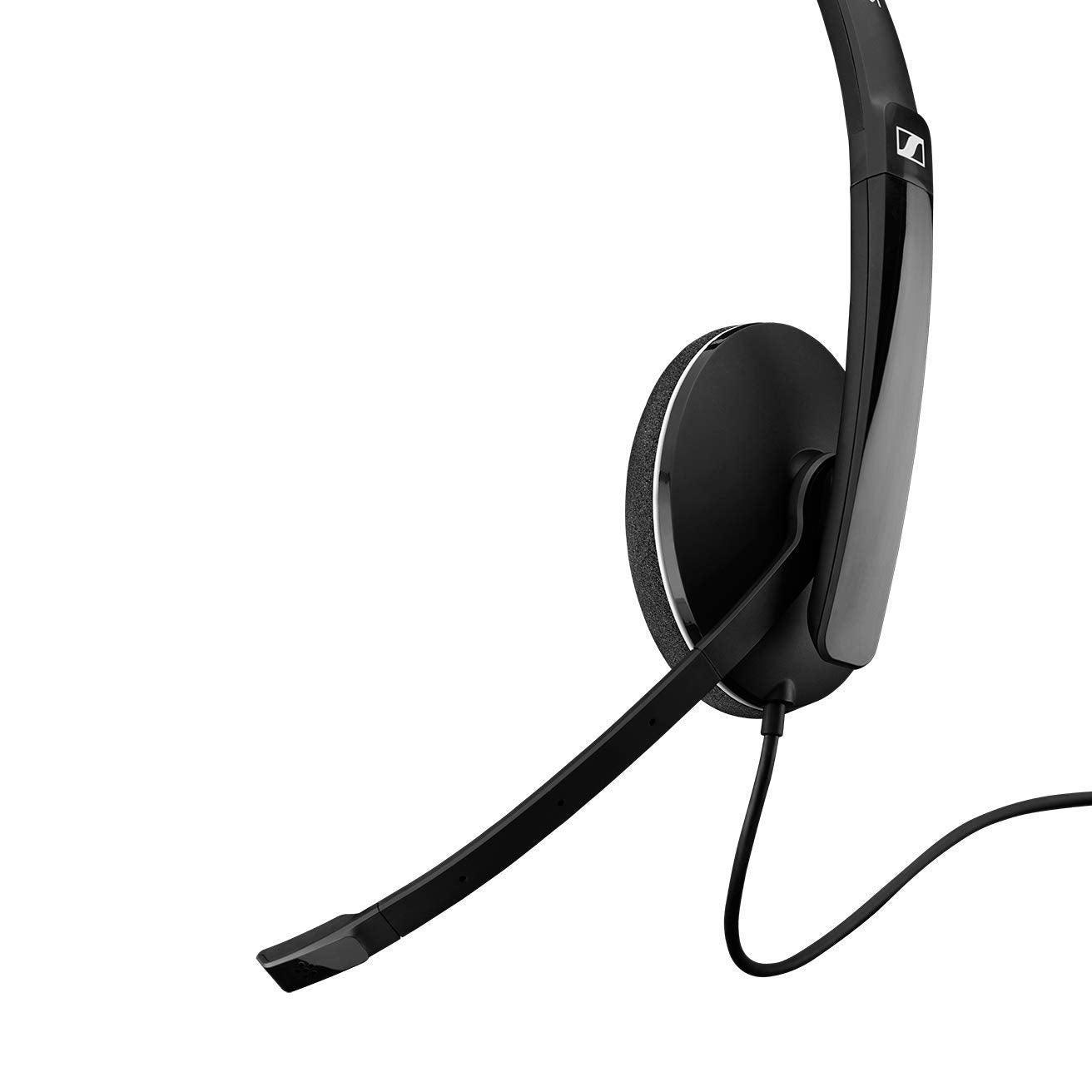 Sennheiser Pc 8.2 Chat,Wired Over Ear Headset for Casual Gaming,E-Learning and Music,Noise Cancelling Microphone,Call Control,Foldable Microphone,High Comfort USB-A Connectivity,Black(1000446) - Triveni World