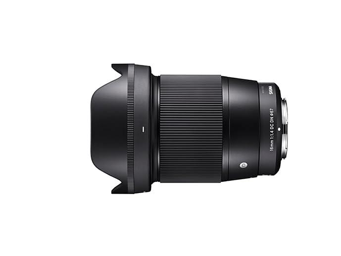 Sigma 16mm F/1.4 DC DN Contemporary Lens for Sony E Mount Mirrorless Cameras (APS- C Format, Black) - Triveni World