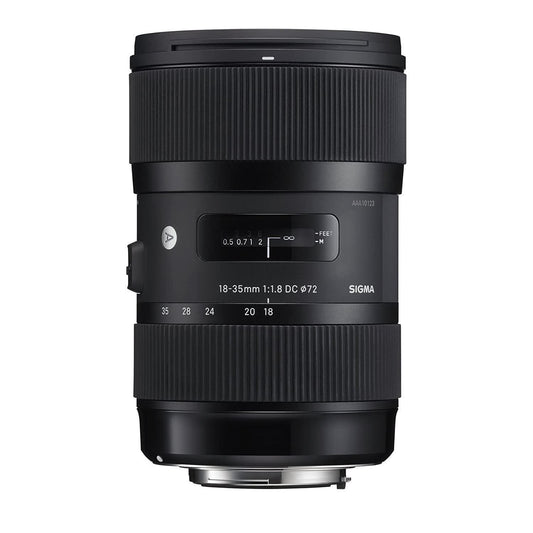 Sigma 18-35mm f/1.8 Lens DC for Canon (Black) - Triveni World