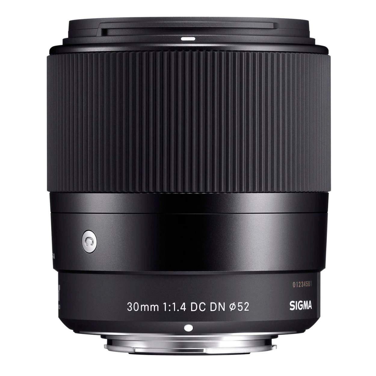 Sigma 30 mm f/1.4 DC DN Contemporary Lens for Sony E-Mount - Black - Triveni World