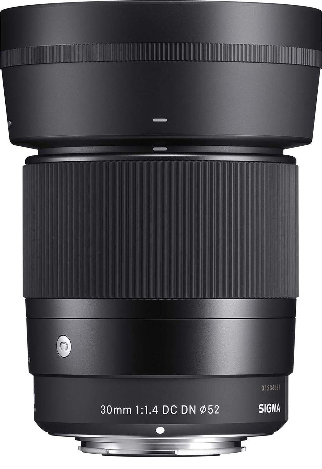 Sigma 30 mm f/1.4 DC DN Contemporary Lens for Sony E-Mount - Black - Triveni World