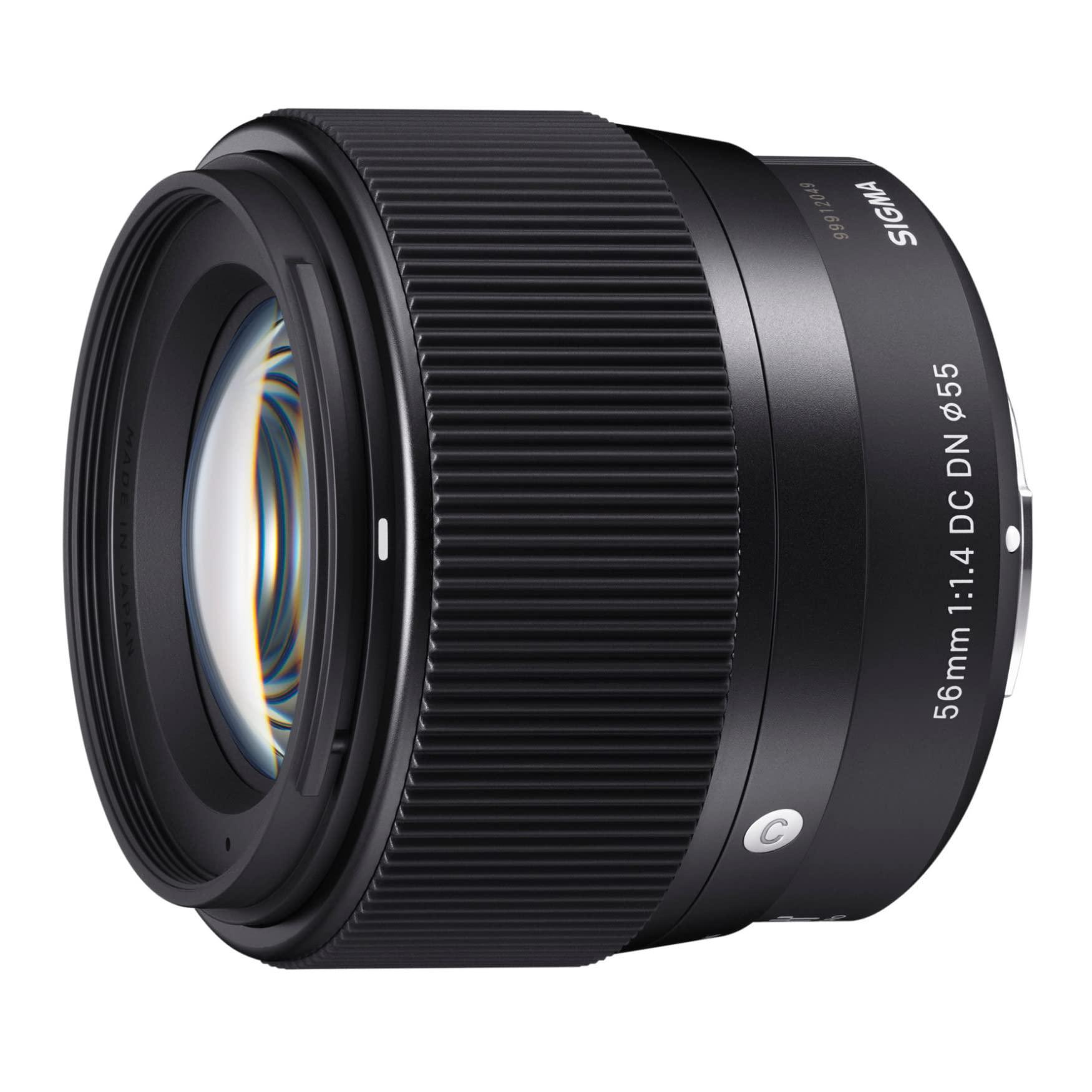 Sigma 56Mm F/1.4 Dc Dn Contemporary Lens for E-Mount Mirrorless Cameras (Aps-C Format, Black) - Triveni World