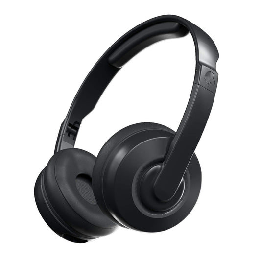 Skullcandy Cassette On-Ear Wireless Headphones, 22 Hr Battery, Microphone, Works with iPhone Android and Bluetooth Devices - Black - Triveni World