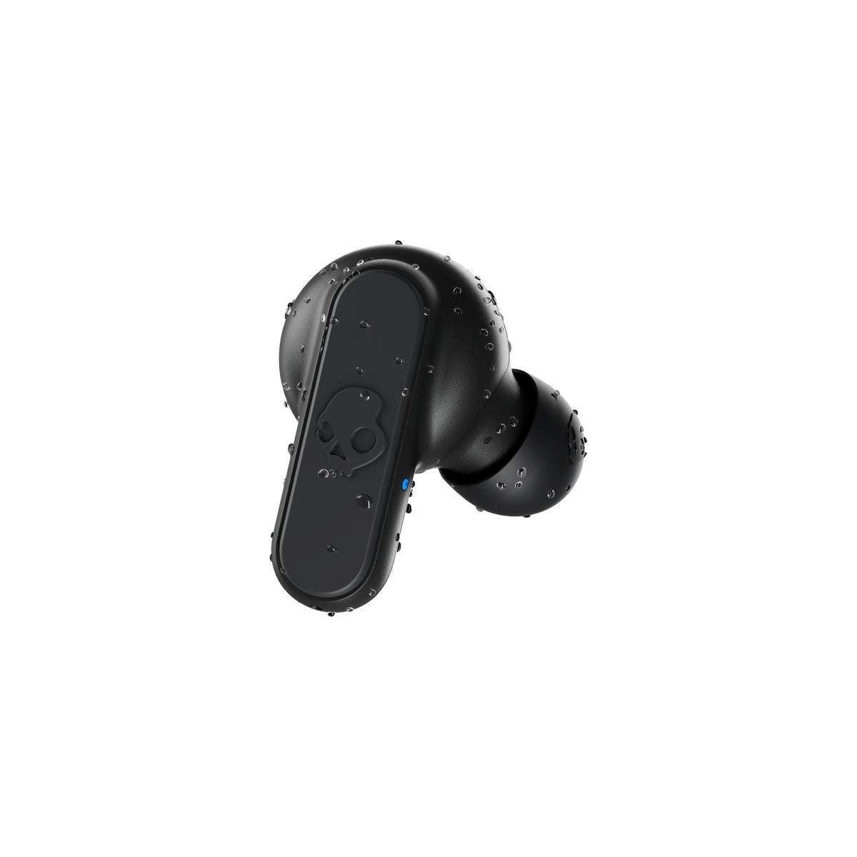 Skullcandy Dime True Wireless in-Ear Bluetooth Earbuds Compatible with iPhone and Android/Charging Case and Microphone/Great for Gym, Sports, and Gaming, IPX4 Water Dust Resistant - Black - Triveni World