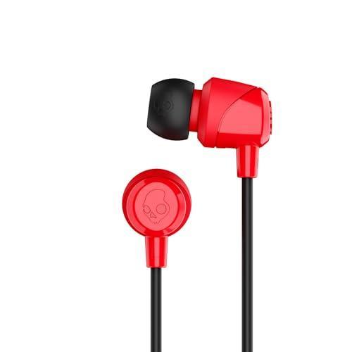 Skullcandy Jib (S2DUY-L676) Wired In Ear Earphone with Mic (Black/Red) - Triveni World