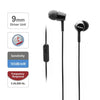 Sony MDR-EX155AP in-Ear Wired Headphones with Mic (Black) - Triveni World