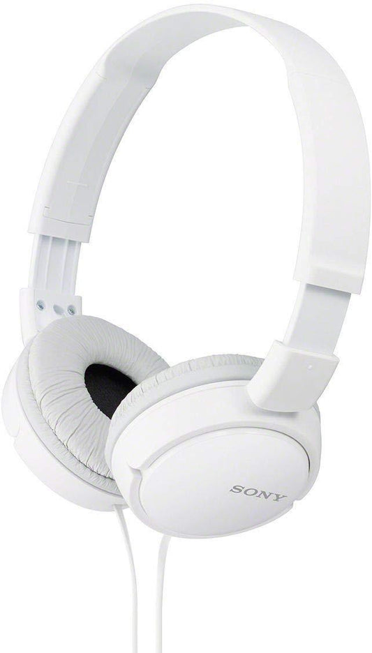 Sony MDR-ZX110A Wired On Ear Headphone without Mic (White) - Triveni World