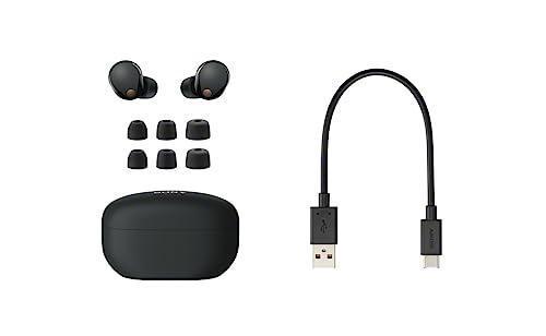 Sony WF-1000XM5 Wireless The Best Noise Cancelling Earbuds, Bluetooth, in-Ear Headphones with Microphone, Up to 36 Hours Battery Life and Quick Charge, Works with iOS & Android, Multi-Point - Black - Triveni World