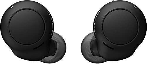 Sony WF-C500 Truly Wireless Bluetooth Earbuds with 20Hrs Battery, True Wireless Earbuds with Mic for Phone Calls, Quick Charge, Fast Pair, 360 Reality Audio, Upscale Music - DSEE, App Support - Black - Triveni World