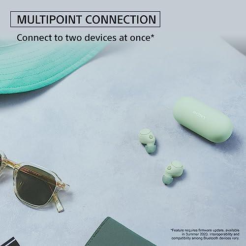 Sony WF-C700N Bluetooth Truly Wireless Active Noise Cancellation in Ear Earbuds,360 RA, Multipoint Connection, 10 mins Super Quick Charge, 15hrs Battery, IPX4 Rating, Fast Pair, App Support-Sage Green - Triveni World