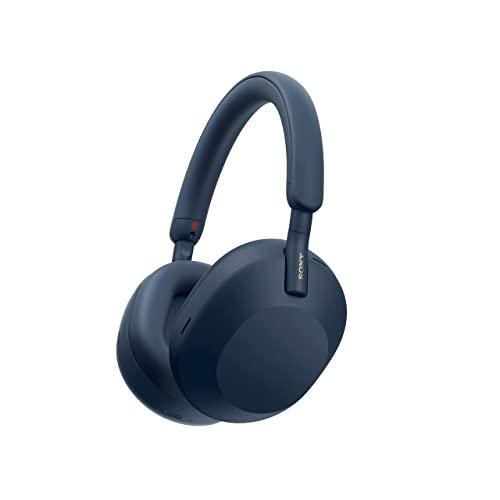 Sony WH-1000XM5 Wireless Industry Leading Headphones with Auto Noise Canceling Optimizer, Crystal Clear Hands-Free Calling, and Alexa Voice Control, Midnight Blue WH1000XM5 - Triveni World