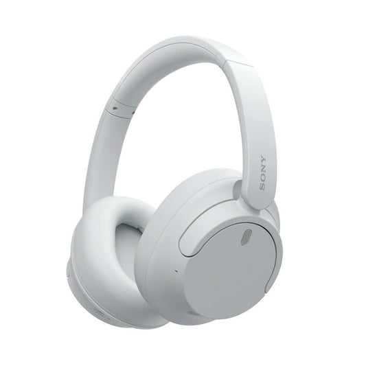 Sony WH-CH720N, Wireless Over-Ear Active Noise Cancellation Headphones with Mic, up to 35 Hours Playtime, Multi-Point Connection, App Support, AUX & Voice Assistant Support for Mobile Phones (White) - Triveni World