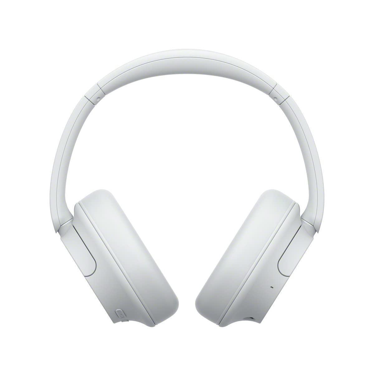 Sony WH-CH720N, Wireless Over-Ear Active Noise Cancellation Headphones with Mic, up to 35 Hours Playtime, Multi-Point Connection, App Support, AUX & Voice Assistant Support for Mobile Phones (White) - Triveni World