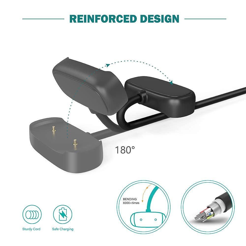 Sounce Charger Cable Compatible with Amazfit GTR 2, GTR 2e, GTR 2 eSIM, GTS 2 Mini, GTS 2e, GTS 2, BIP U, BIP U Pro, Pop Pro - USB Charging Cable 3.3ft - Triveni World