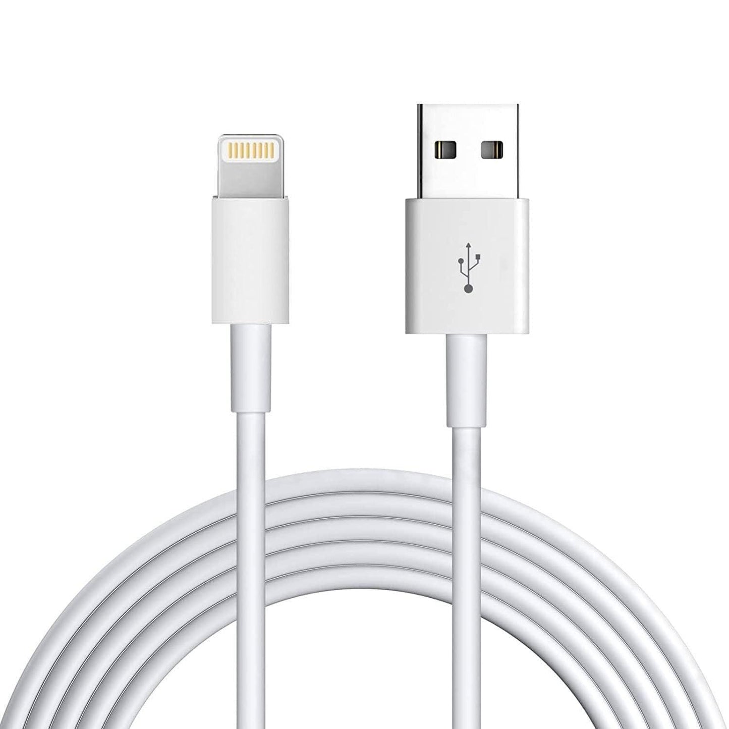 Sounce iPhone Charger Cable 6 Foot, Apple MFi Certified Lightning Cable 6ft USB Cord for iPhone 13/12/11/Pro/Max/Mini/SE/XR/XS/X/8/7/Plus/6/6S, iPad/iPad Air 2/Mini 4/3/2, White - Triveni World