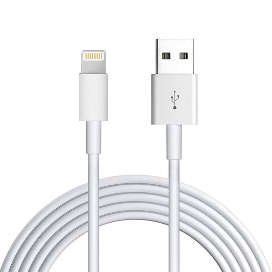 Sounce iPhone Charger Cable 6 Foot, Apple MFi Certified Lightning Cable 6ft USB Cord for iPhone 13/12/11/Pro/Max/Mini/SE/XR/XS/X/8/7/Plus/6/6S, iPad/iPad Air 2/Mini 4/3/2, White - Triveni World