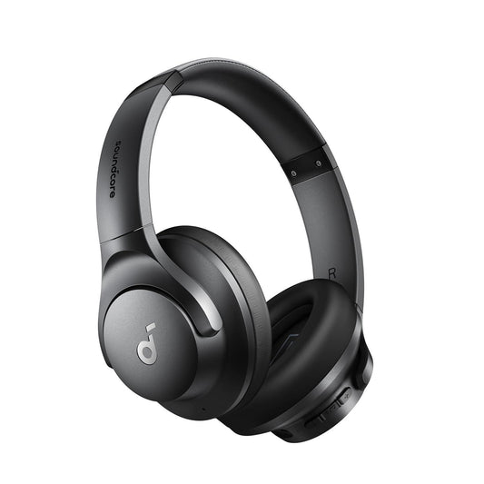 soundcore by Anker Q20i Wireless Bluetooth Over-Ear Headphones with Hybrid Active Noise Cancelling, 40h Playtime in ANC Mode, Hi-Res Audio, Deep Bass, Personalization via App (Black) - Triveni World