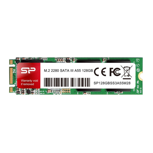 SP Silicon Power Silicon Power A55 128GB M.2 2280 SATA III SSD, 3D NAND with SLC Cache, Up to 560MB/s, Internal Solid State Drive for Desktop Laptop Computer - Triveni World