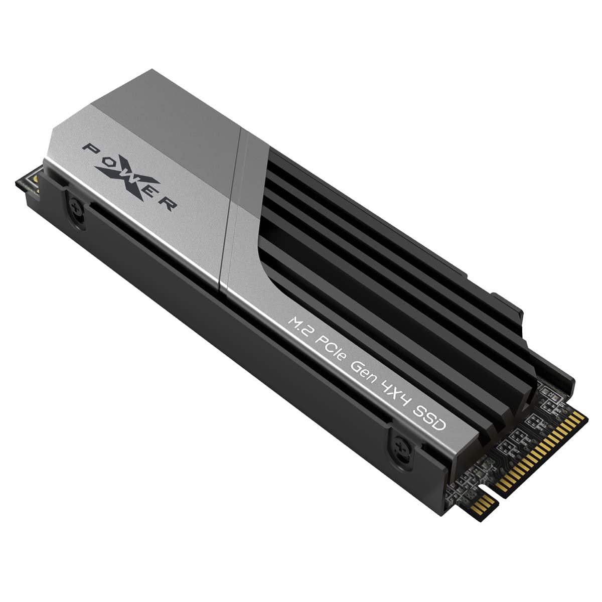 SP Silicon Power Silicon Power XS70 2TB NVMe PCIe 4.0 M.2 2280 Gen4 Gaming SSD with Heatsink, Up to 7300 MB/s, Compatible with Playstation 5, Internal Solid State Drive for Desktop Laptop Computer PS5 - Triveni World