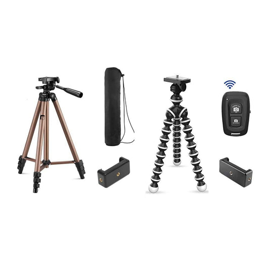 SYVO Tripod for All Needs from Syvo and Tygot, Cream White, Black(16inches ; 40.64 cm) - Triveni World