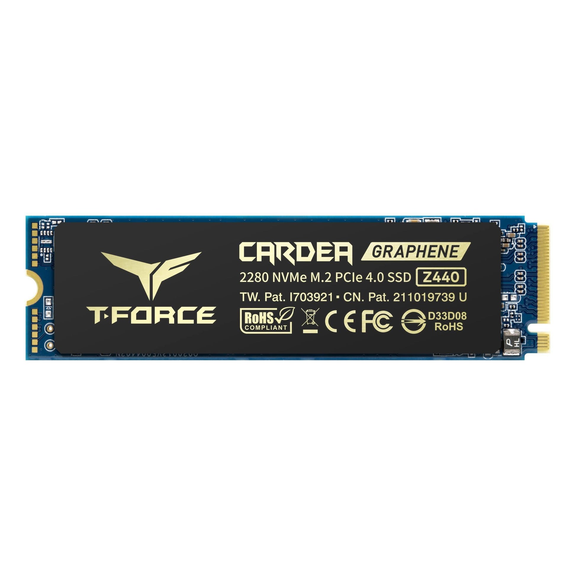 TEAMGROUP T-Force Cardea Zero Z440 1TB NVMe PCIe Gen4 x4 M.2 2280 Gaming Internal Solid State Drive SSD TM8FP7001T0C311 (Read/Write Speed up to 5,000/4,400 MB/s) - Triveni World