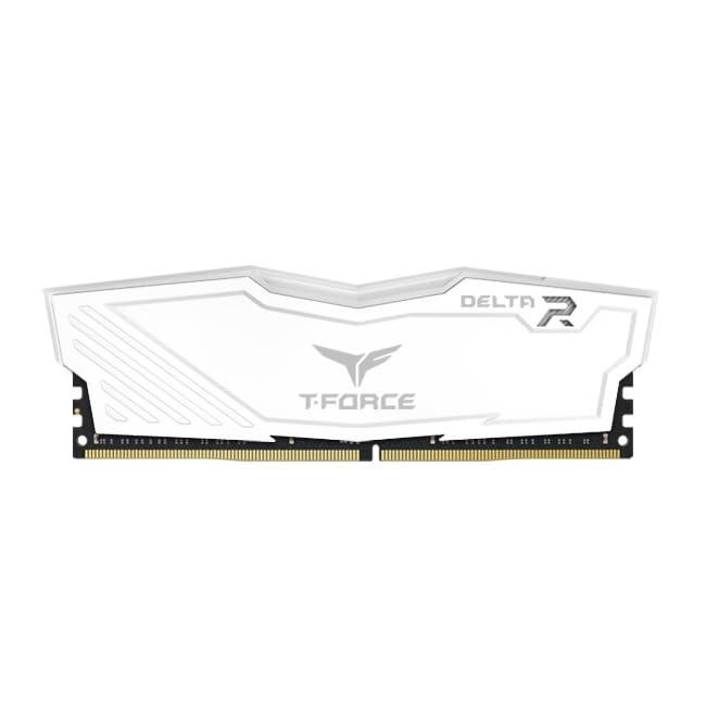 TEAMGROUP T-Force Delta RGB DDR4 16GB (2x8GB) 3200MHz (PC4-25600) CL16 Desktop Gaming Memory Module ram TF4D416G3200HC16FDC01 - White - Triveni World