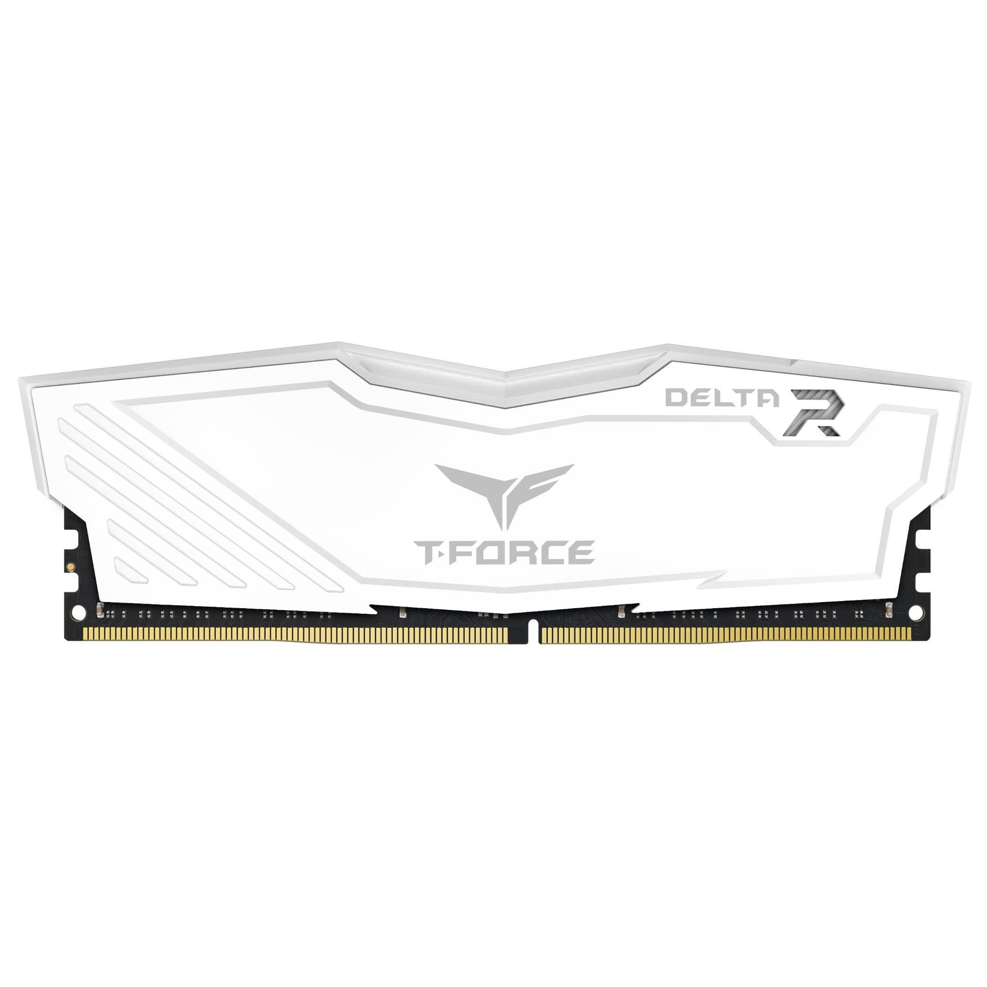 TEAMGROUP T-Force Delta RGB DDR4 16GB (8GBx2) 3600MHz (PC4-28800) CL18 Desktop Gaming Memory Module Ram TF4D416G3600HC18JDC01 - White - Triveni World