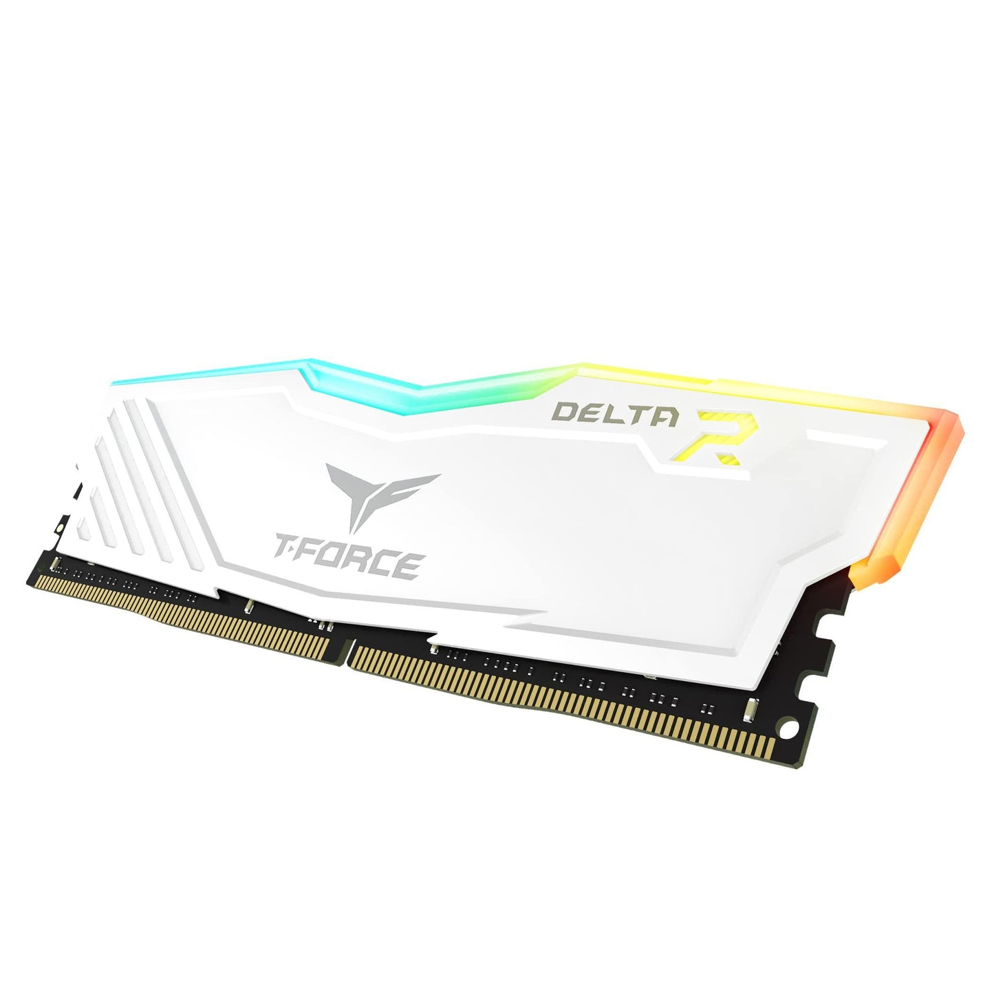 TEAMGROUP T-Force Delta RGB DDR4 16GB (8GBx2) 3600MHz (PC4-28800) CL18 Desktop Gaming Memory Module Ram TF4D416G3600HC18JDC01 - White - Triveni World