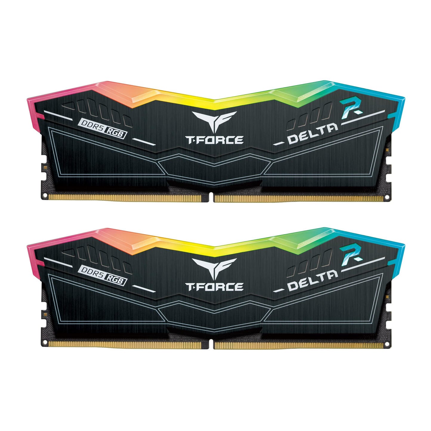 TEAMGROUP T-Force Delta RGB DDR5 Black 32GB Kit (16GBx2) 6000MHz (PC5-48000) CL38 Desktop Gaming Memory Module Ram - FF3D532G6000HC38ADC01 - Triveni World