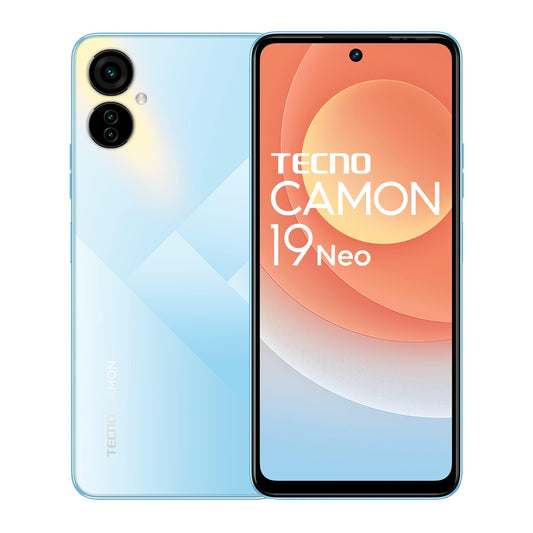 TECNO Camon 19 Neo (Ice Mirror, 6GB RAM, 128GB Storage)|48MP Super Night Rear Camera|32MP Selfie Camera - Triveni World