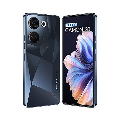 TECNO Camon 20 (Predawn Black, 8GB RAM,256GB Storage)|16GB Expandable RAM | 64MP RGBW Rear Camera|6.67 FHD+ Big AMOLED with in-Display Fingerprint Sensor - Triveni World