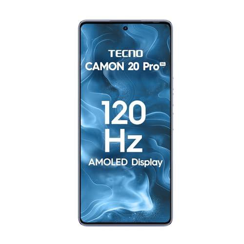 TECNO Camon 20 Pro 5G (Serenity Blue, 8GB RAM,128GB Storage)| India's 1st MediaTek Dimensity 8050 Processor | 16GB Expandable RAM | 64MP RGBW(G+P) OIS Rear Camera|6.67 FHD+ Big AMOLED Screen - Triveni World