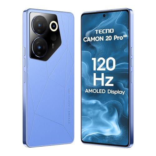 TECNO Camon 20 Pro 5G (Serenity Blue, 8GB RAM,128GB Storage)| India's 1st MediaTek Dimensity 8050 Processor | 16GB Expandable RAM | 64MP RGBW(G+P) OIS Rear Camera|6.67 FHD+ Big AMOLED Screen - Triveni World