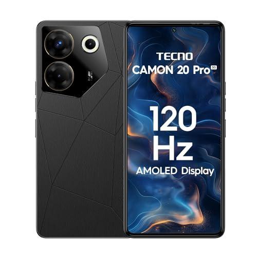 TECNO Camon 20s Pro 5G (Dark Welkin, 8GB RAM,256GB Storage)| MediaTek Dimensity 8020 Processor | 64MP RGBW(G+P) OIS Rear Camera|6.67 FHD+ Big AMOLED Screen - Triveni World