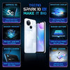 TECNO Spark 10 5G (Meta White, 4GB RAM,64GB Storage)|8GB Expandable RAM | Ultra Clear 50MP Superior Rear Camera| Dimensity 6020 7nm Powerful 5G Processor - Triveni World