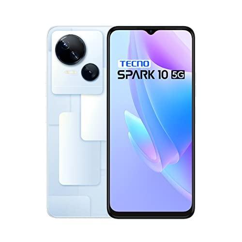 TECNO Spark 10 5G (Meta White, 8GB RAM,128GB Storage)|16GB Expandable RAM | Ultra Clear 50MP Superior Rear Camera| Dimensity 6020 7nm Powerful 5G Processor - Triveni World