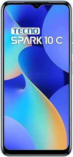 Tecno Spark 10C (Meta Blue, 8GB RAM, 128GB Storage) | 16GB RAM (8GB Extended RAM) | 16MP Rear Camera | 8MP Glowing Selfie | Side-Mounted Fingerprint Sensor | 5000mAh Battery | 18W Fast Charge(Type-C) - Triveni World