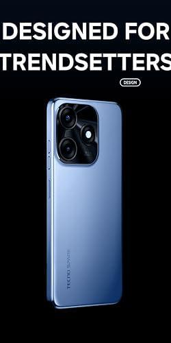 Tecno Spark 10C (Meta Blue, 8GB RAM, 128GB Storage) | 16GB RAM (8GB Extended RAM) | 16MP Rear Camera | 8MP Glowing Selfie | Side-Mounted Fingerprint Sensor | 5000mAh Battery | 18W Fast Charge(Type-C) - Triveni World