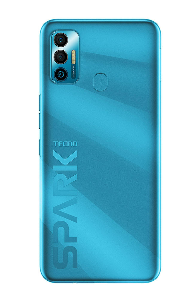 TECNO Spark 7 (Morpheus Blue, 2GB RAM, 32 GB Storage) - 6000mAh Battery|16 MP Dual Camera| 6.52” Dot Notch Display| Octa Core Processor - Triveni World