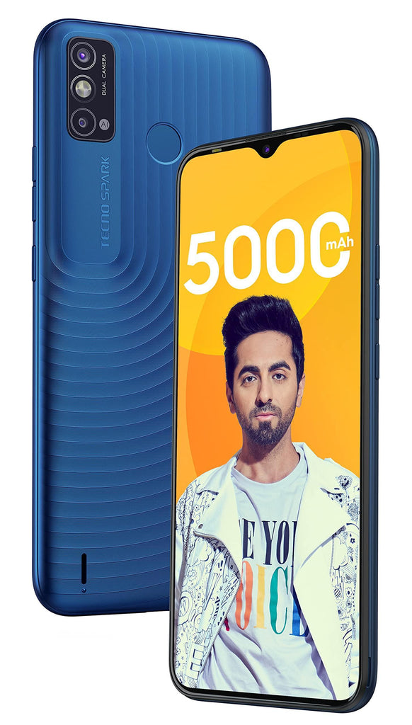 TECNO Spark Go 2021 (Galaxy Blue 2GB RAM, 32GB Storage)|5000mAh| 16.56 cm (6.52") Display Smartphone - Triveni World