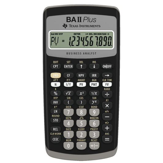 Texas Instruments BA II Plus Financial Calculator - Triveni World