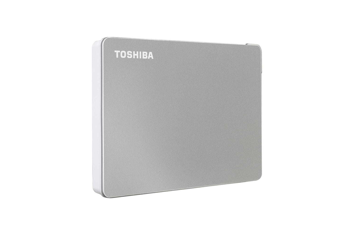 TOSHIBA Canvio Flex 2TB Portable External HDD, USB-C® USB3.0 for Mac, Windows PC, Laptop and Tablet. 3 Years Warranty. External Hard Drive - Silver - Triveni World