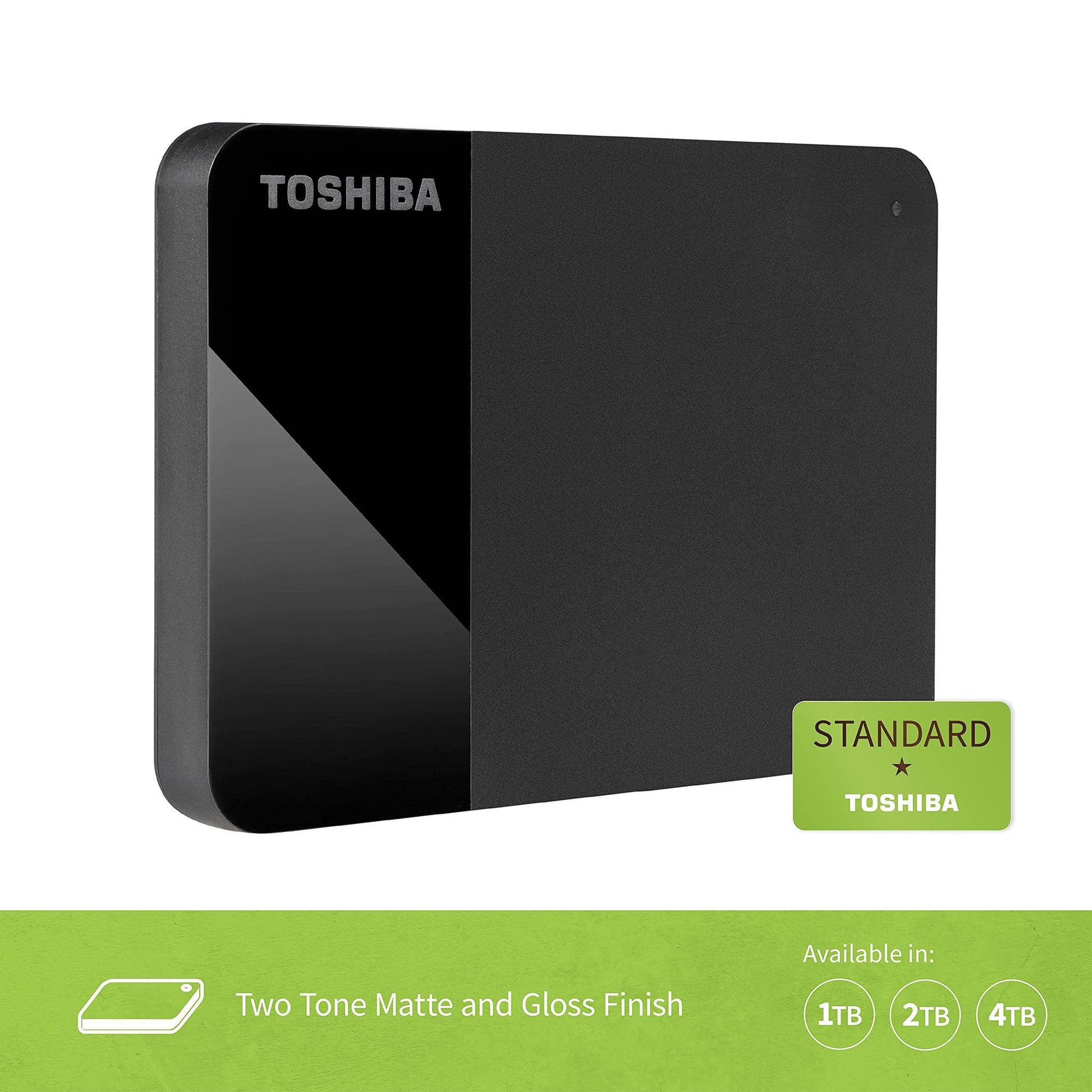 TOSHIBA Canvio Ready 1TB Portable External HDD - USB3.0 for PC Laptop Windows and Mac, 3 years warranty, External Hard Drive - Black - Triveni World