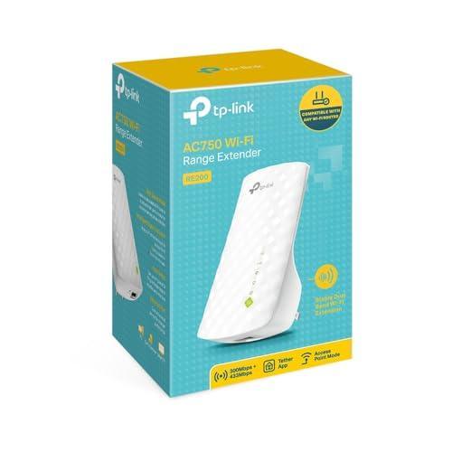 TP-Link AC750 Dual Band WiFi Range Extender, Extends WiFi to Smart Home & Alexa Devices, Up to 150% More Throughput Than N300 (RE200) - Triveni World