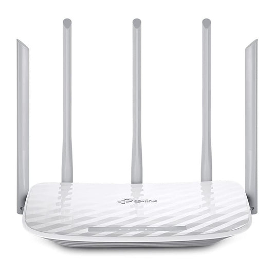 TP-Link Archer C60 AC1350 Dual Band Wireless, Wi-Fi Speed Up to 867 Mbps/5 GHz + 450 Mbps/2.4 GHz, Supports Parental Control, Guest WiFi, MU-MIMO Router, Qualcomm Chipset- White - Triveni World