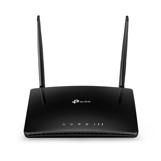 TP-Link Archer MR200 AC750 2.4GHz 750Mbps Dual Band 4G LTE Mobile Wi-Fi, SIM Slot Unlocked, No Configuration Required, Removable Wi-Fi Antennas Router (Black) - Triveni World