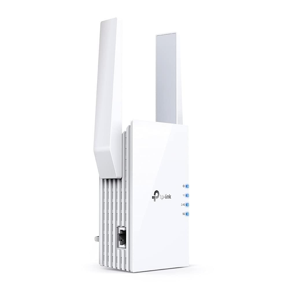 TP-Link AX1800 Dual Band Wi-Fi 6 Range Extender, Broadband/WiFi Extender, Wireless Booster/Hotspot with 1 Gigabit Port & 2 External Antennas, Built-in Access Point Mode, (RE605X) - Triveni World