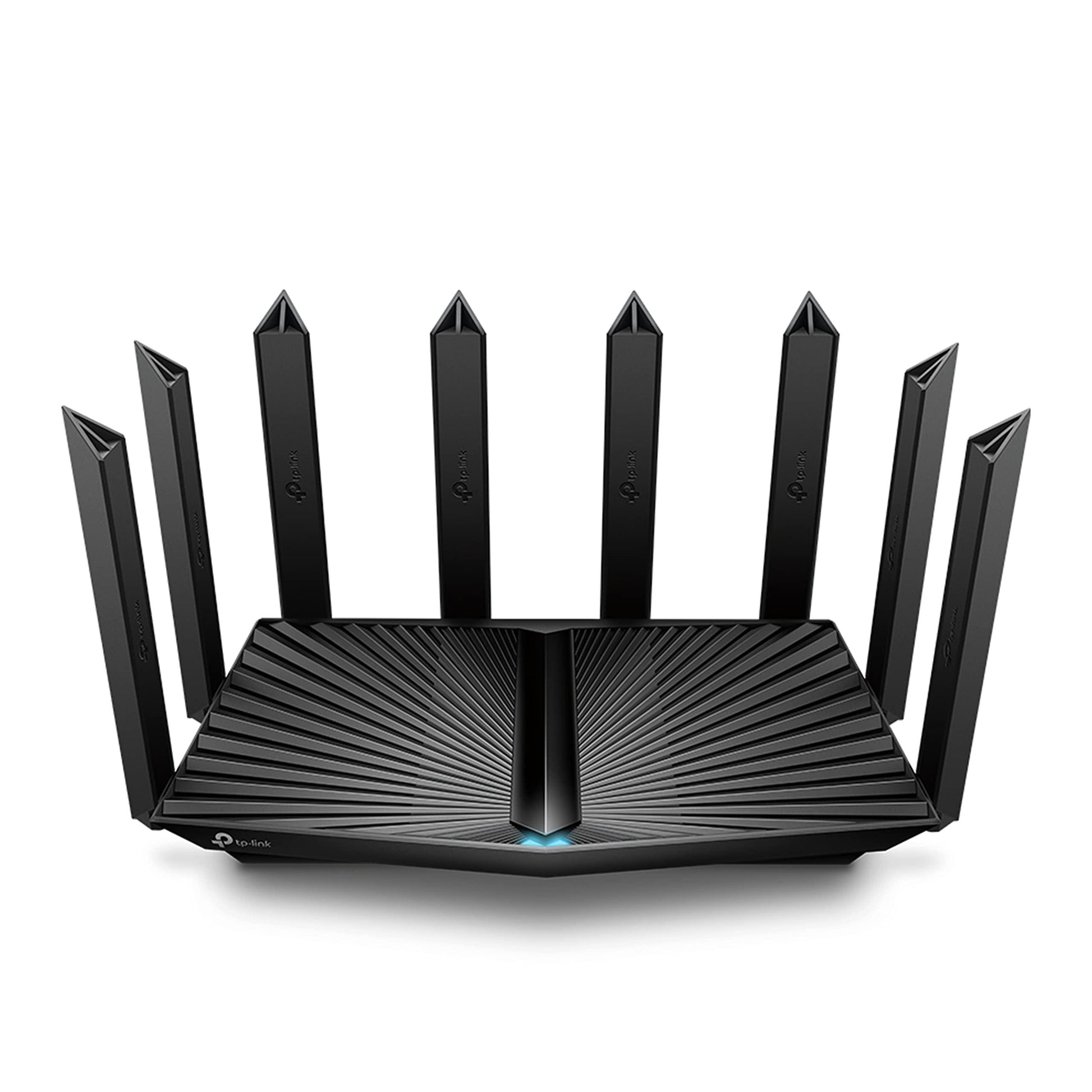 TP-Link AX7800 Tri-Band Gigabit 8-Stream Wi-Fi 6 Router, 7800 Mbps, 1×2.5 Gbps+4×1 Gbps Ports, 1.7 GHz Quad-Core CPU, USB 3.0+2.0, Ideal for Gaming Xbox/PS4/Steam&4K/8K, OneMesh (Archer AX95), Black - Triveni World