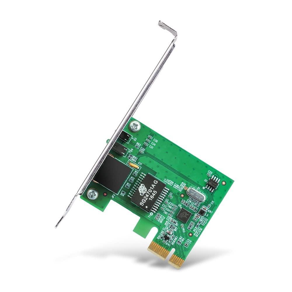 TP-LINK TG-3468 Gigabit PCI Express Network Adapter - Green, 32-bit 10/100/1000 Mbps RJ45 Port, IEEE 802.3X Flow Control, Win 11/10/8.1/8/7/Vista/XP, PCIe Ethernet Card - Triveni World