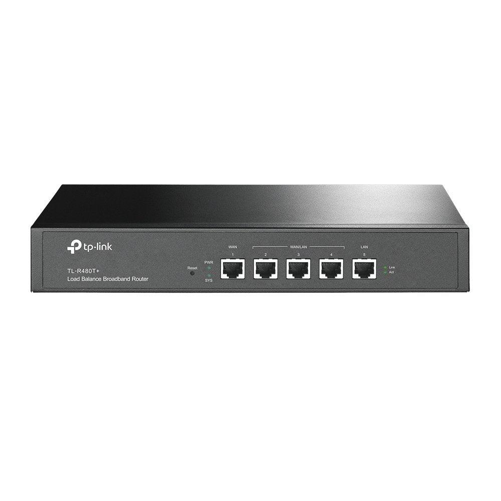 TP-LINK TL-R480T+ Load Balance Broadband Business Router with Up to 4 WAN Ports, PPPoE Server, Advanced QoS and Strong Firewall - Triveni World